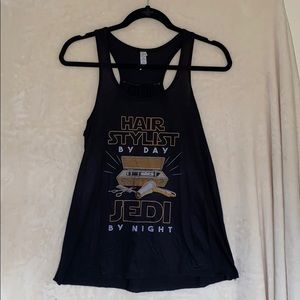 Star Wars Hairstylist Jedi Tank Top